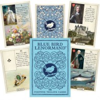 Kosmetinis defektas Blue Bird Lenormand kortos US Games Systems